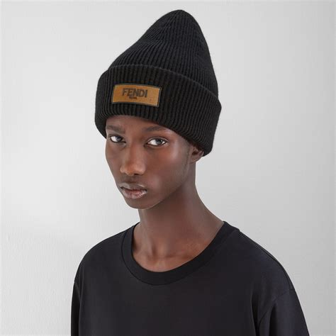 mens fendi knit hat|fendi stocking cap.